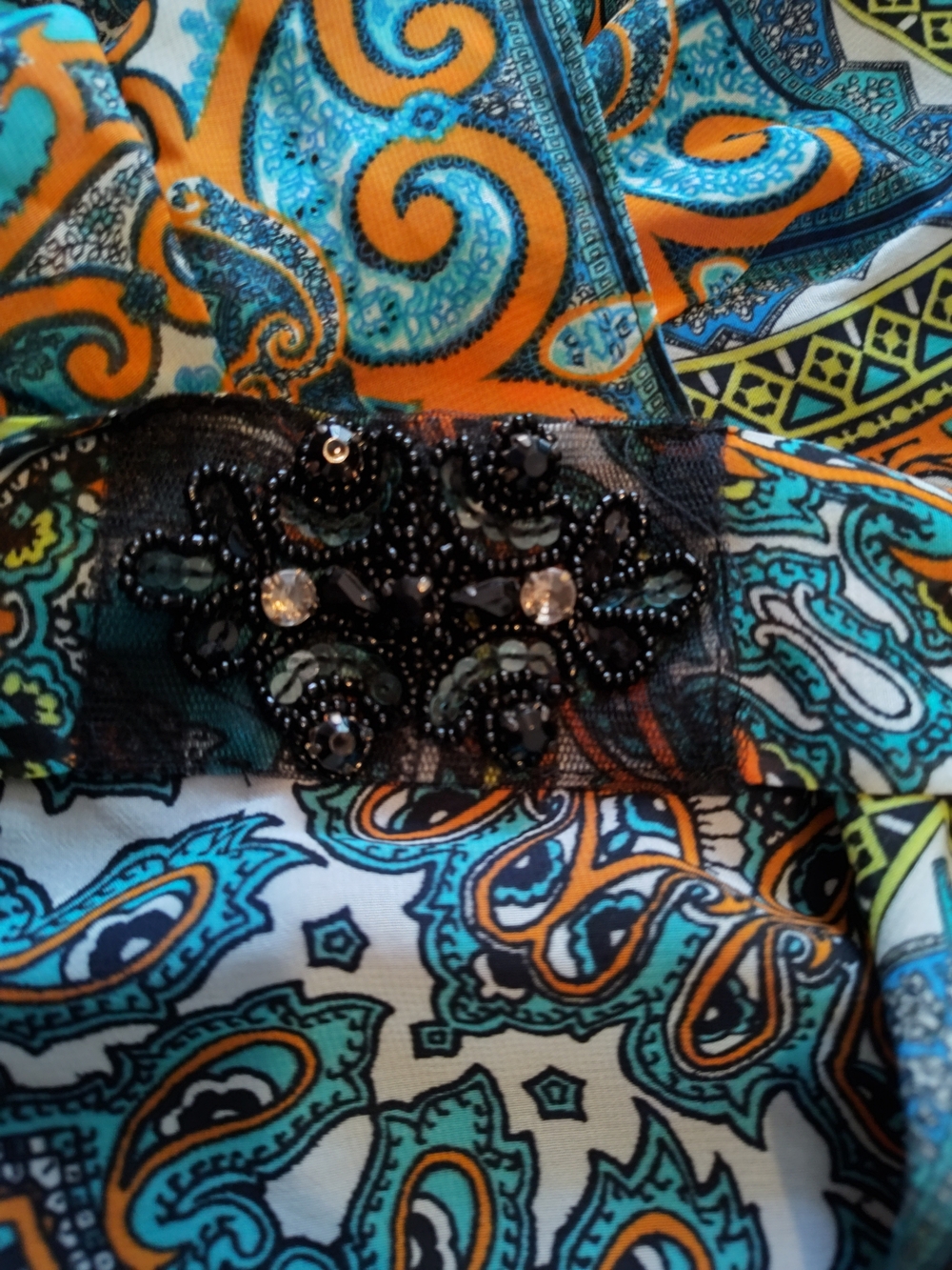 Antthony Pink Label with Multicolor Paisley Fabric - Picture 5 of 10